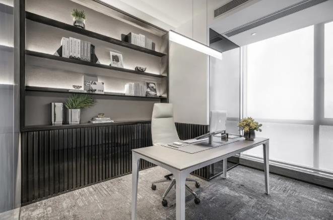 現(xiàn)代輕奢風(fēng)經(jīng)理辦公室設(shè)計(jì)正流行！