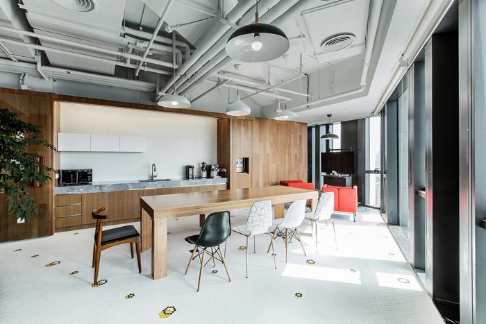 上海辦公室茶水間這樣設(shè)計(jì)，怎么看都不會(huì)膩！