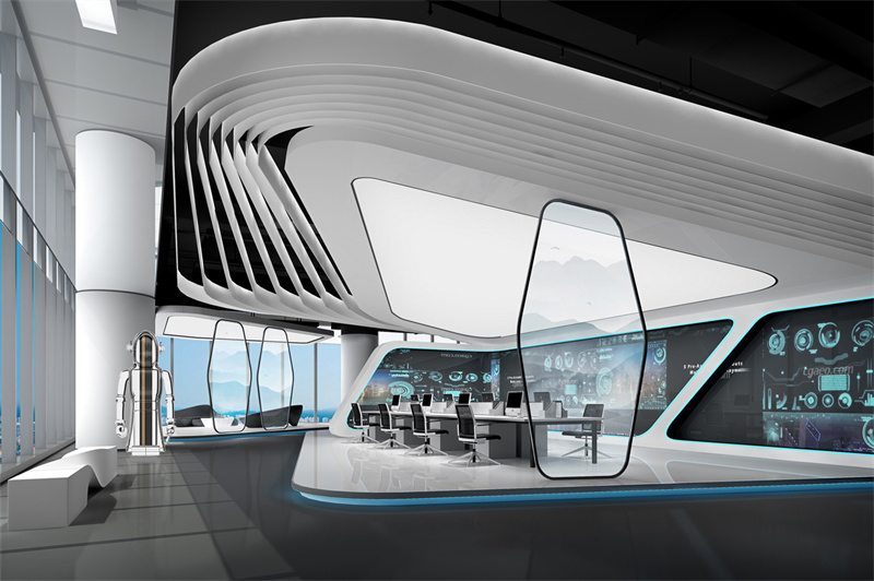 高檔辦公室室內(nèi)設計及布置注意事項