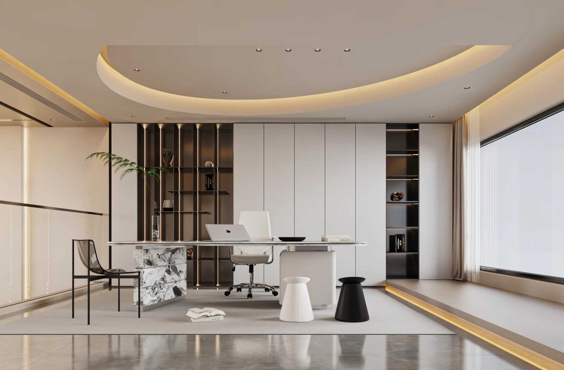 經(jīng)理室裝修效果